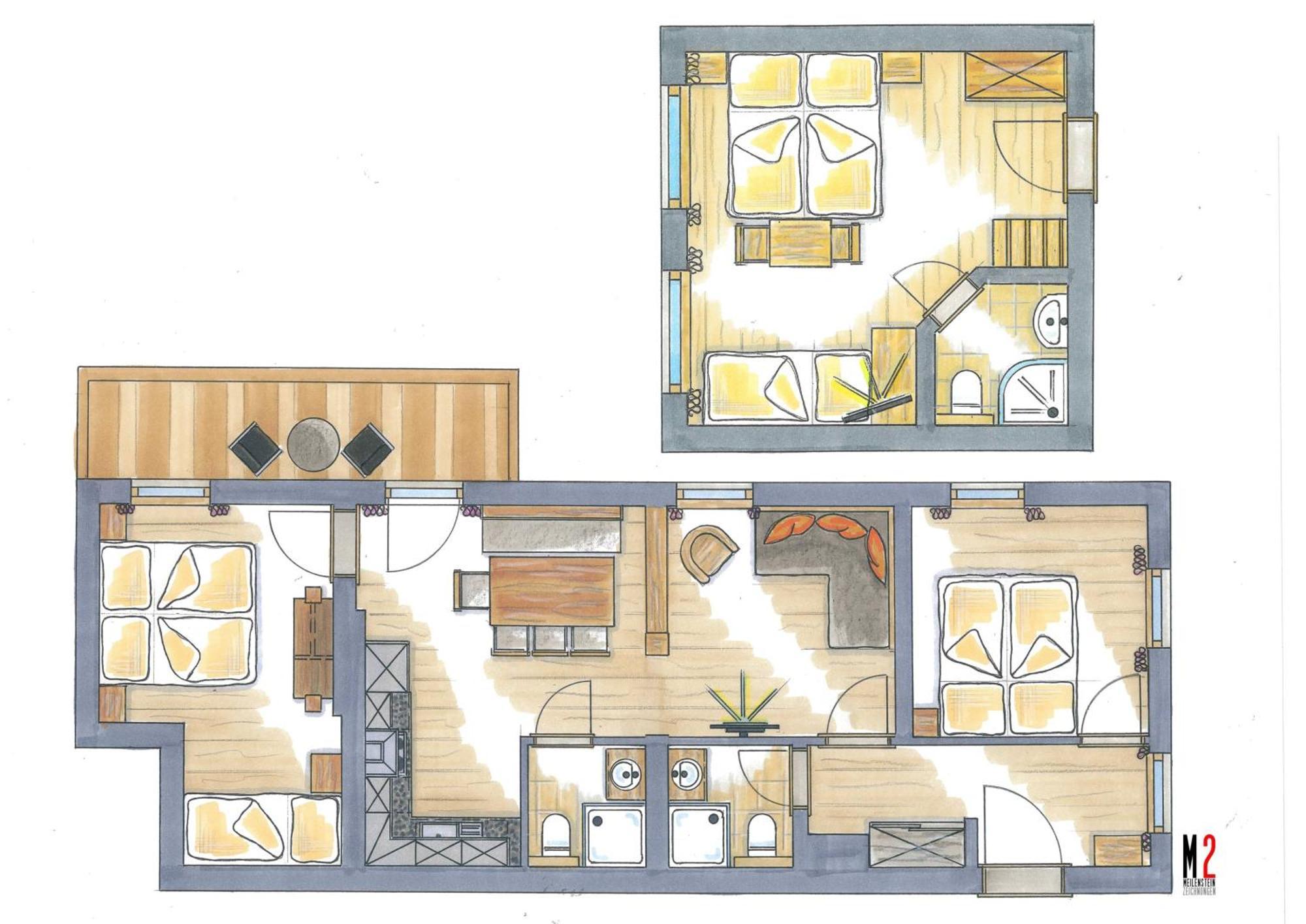 Grittlmuehle Chalet Ferienwohnungen Brixen im Thale Eksteriør bilde