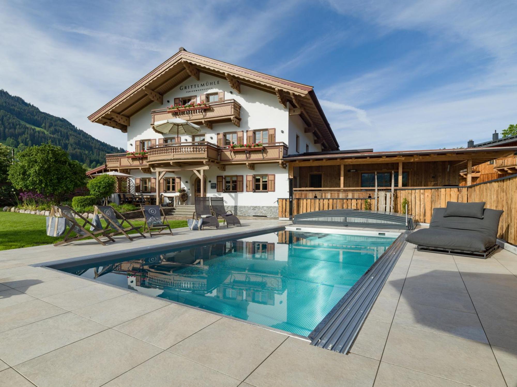 Grittlmuehle Chalet Ferienwohnungen Brixen im Thale Eksteriør bilde